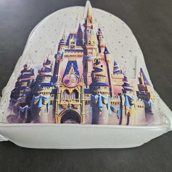 Loungefly Disney Parks 50th Anniversary Cinderella Castle Mini Backpack main image 8